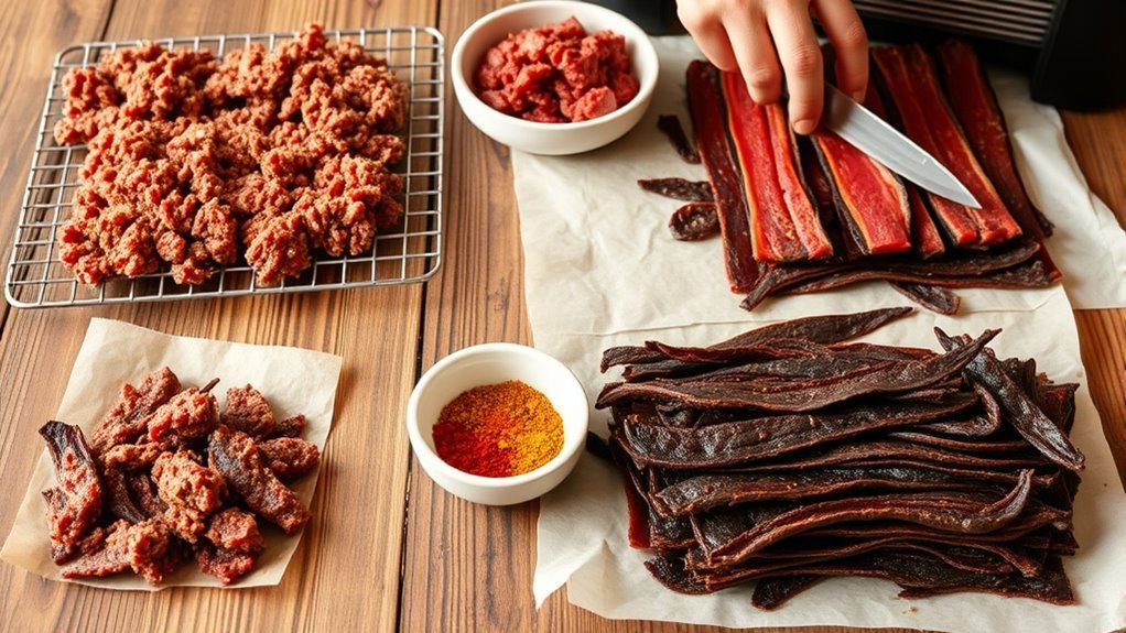 prepare marinate dry store