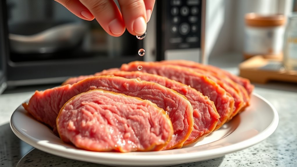 prepare slice cover reheat