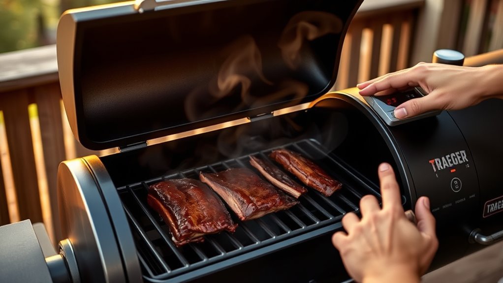 proper traeger smoker setup
