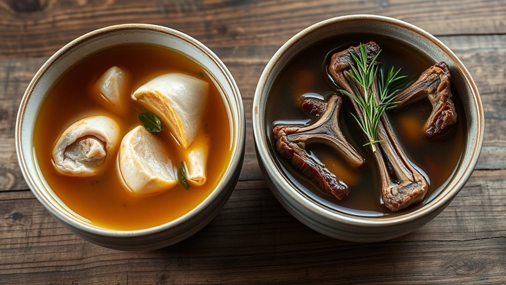 rich nutrient dense beef broth