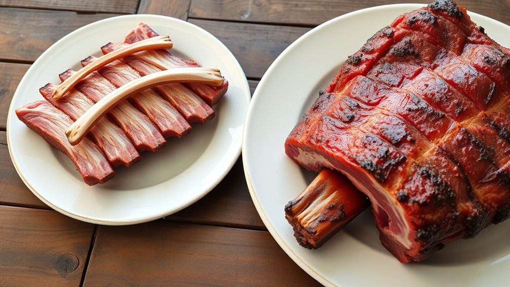 size and meatiness differences