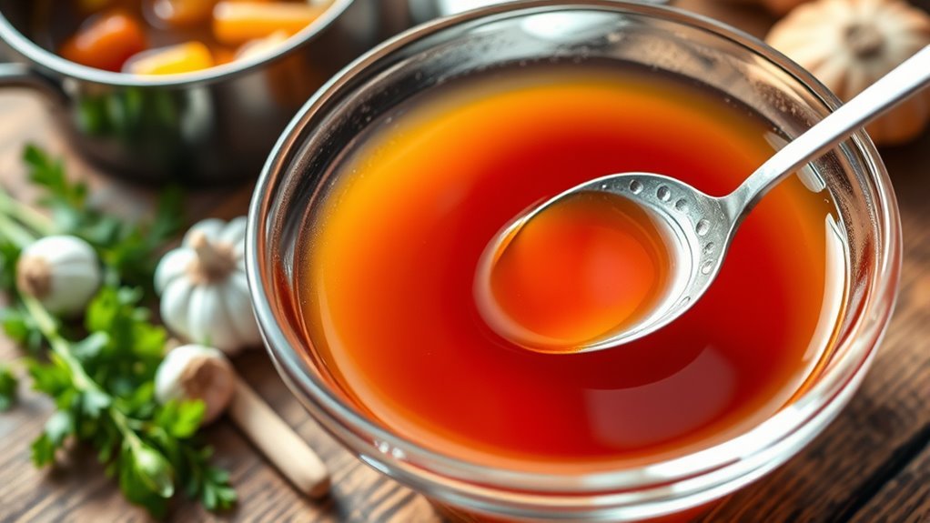 substitute beef consomm for stock