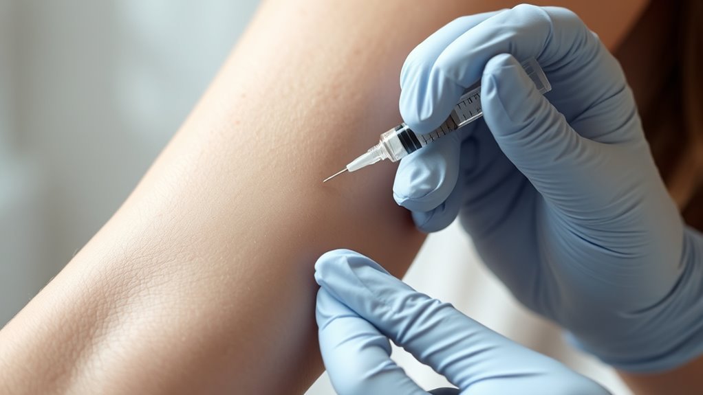 tiny painless hormone injections