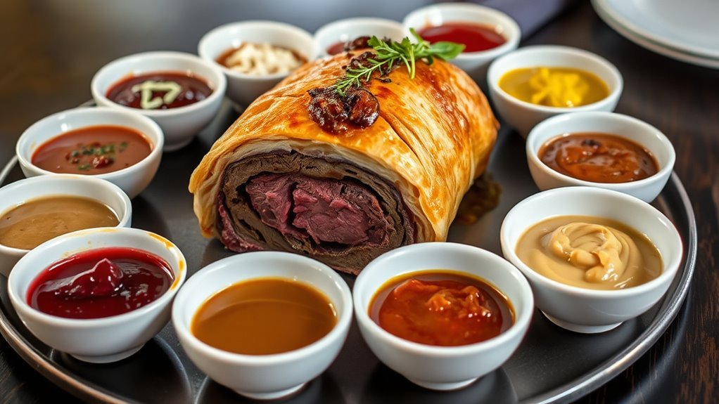 top sauces for beef wellington