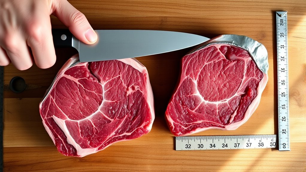 trimmed versus untrimmed tenderloin