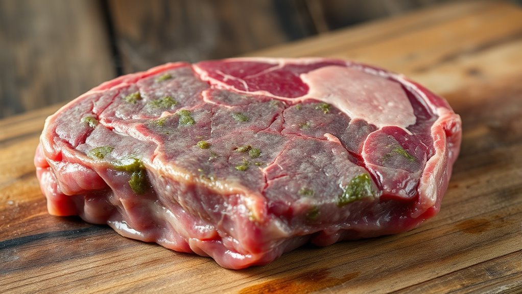 unpleasant smells indicate spoilage