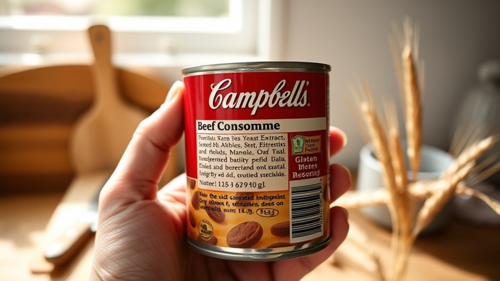 yeast extract gluten content