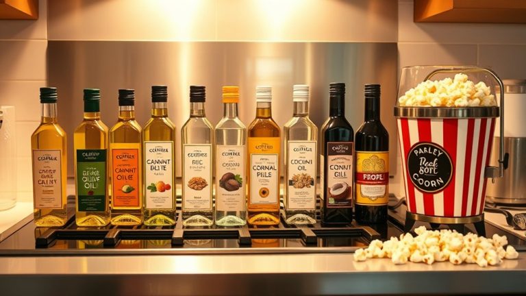 best oils for popcorn