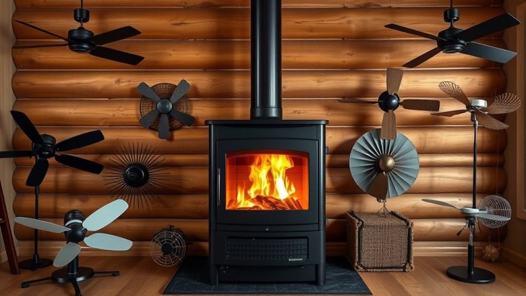 best wood stove fans