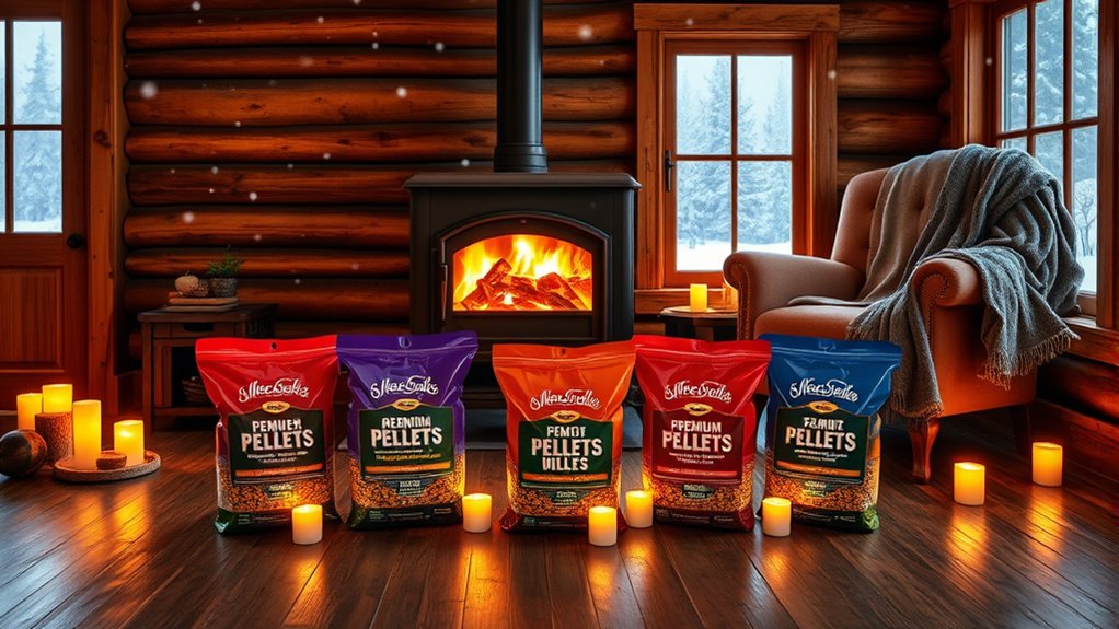 best wood stove pellets