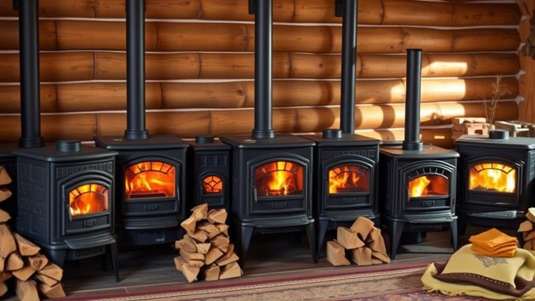 cast iron wood stoves