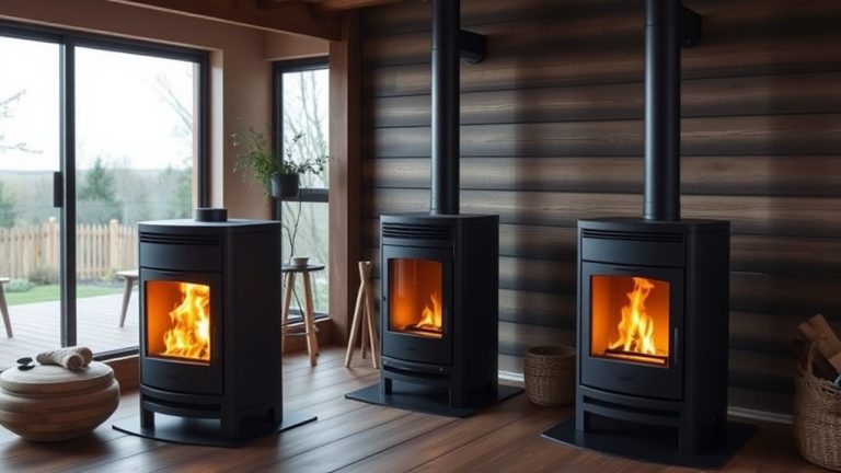 chimney free wood burning stoves