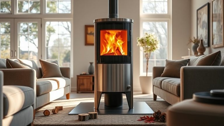 chimneyless wood burning stoves