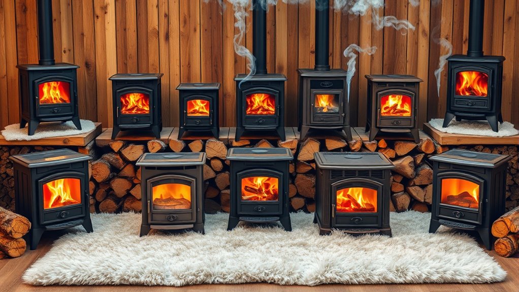 cozy log burning stoves