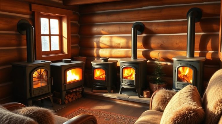 cozy small wood stoves