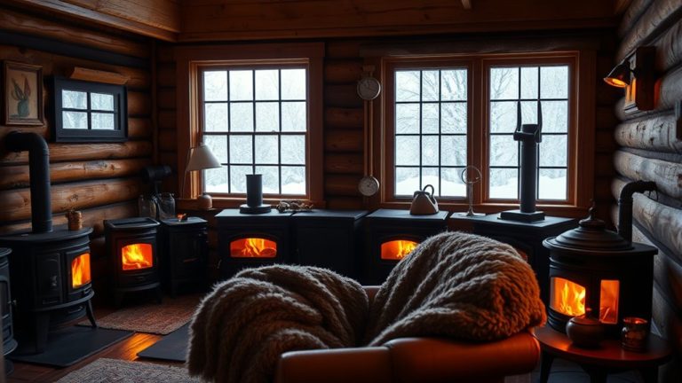 cozy small wood stoves