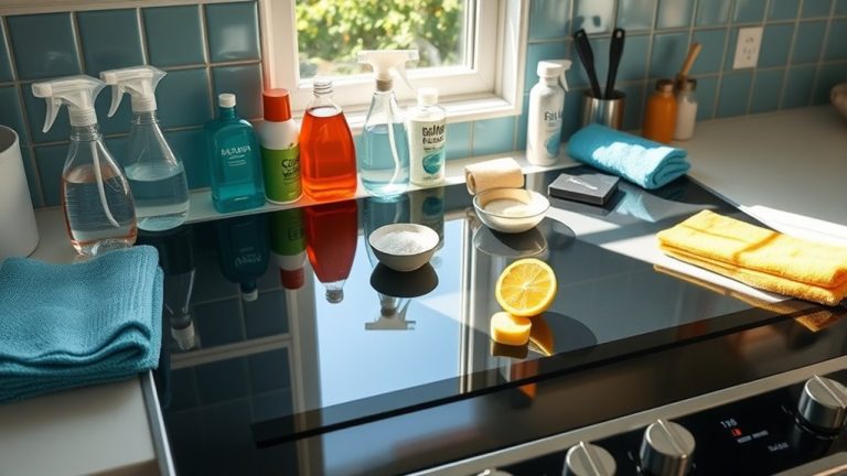 effective stove top cleaning