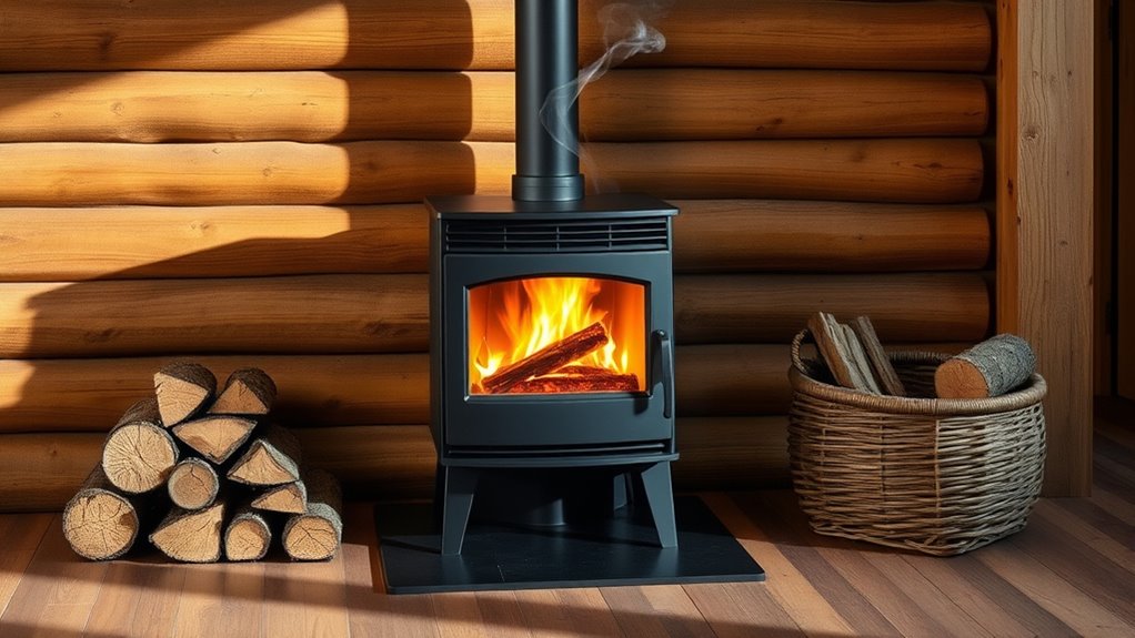 efficient secondary burn stoves