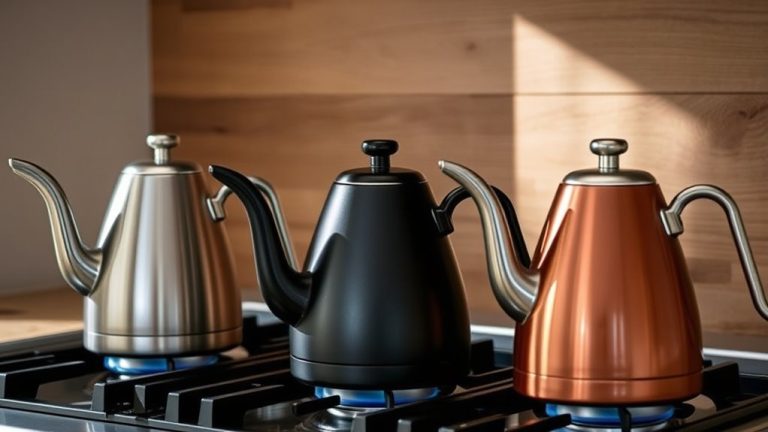 gooseneck kettles for stoves