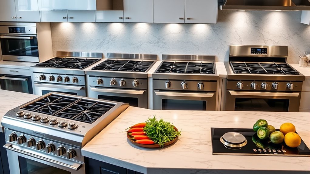 high end cooking appliances selection