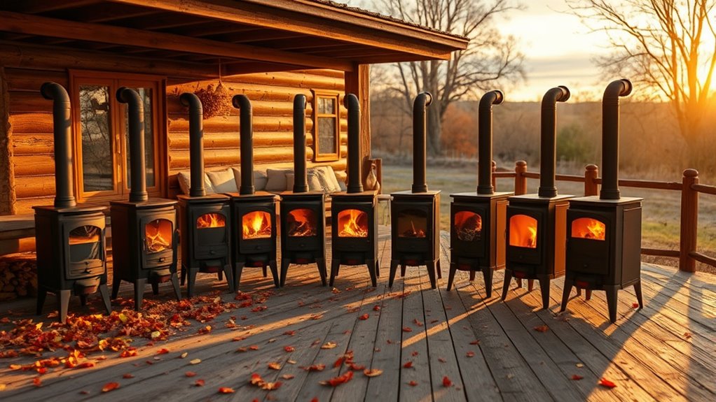 outdoor wood burning stoves