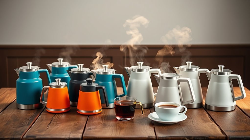 portable space saving travel kettles