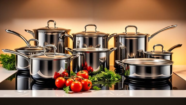 pots and pans for stoves