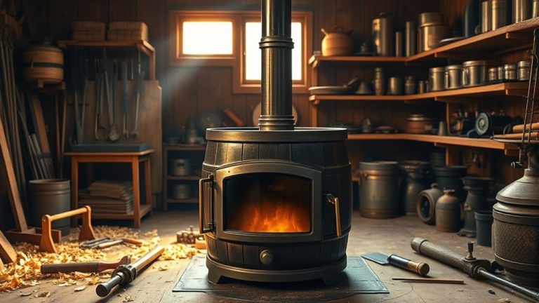 top barrel stove kits