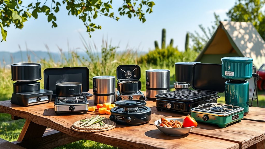 top car camping stoves