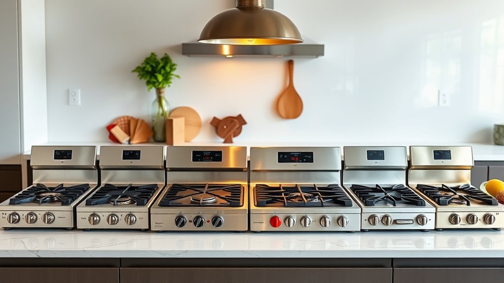 top chef recommended gas stoves