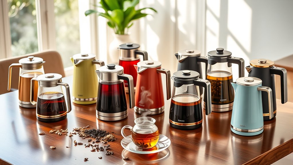top electric tea kettles