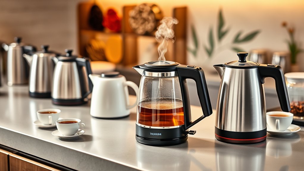 top electric tea kettles