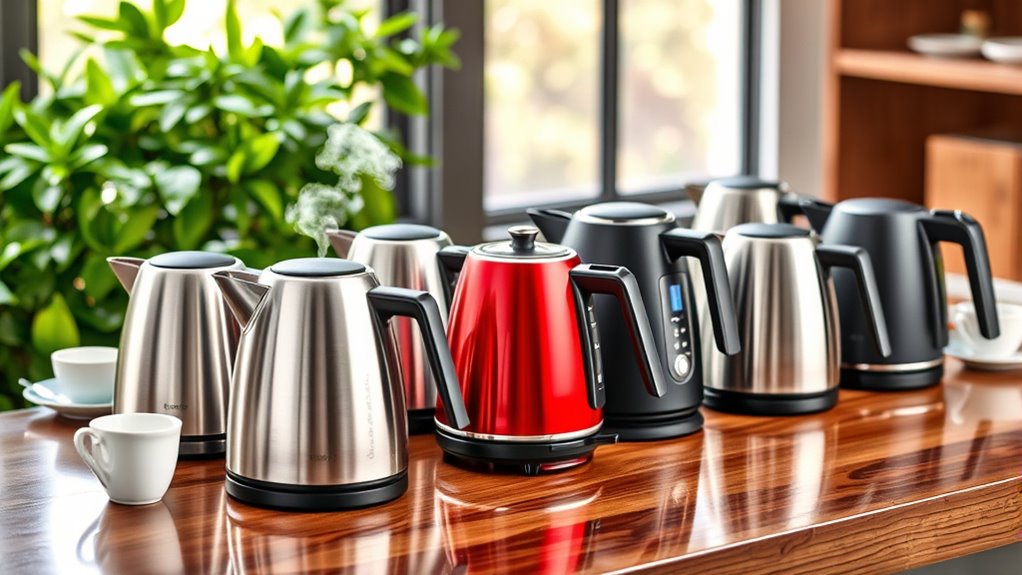 top electric tea kettles