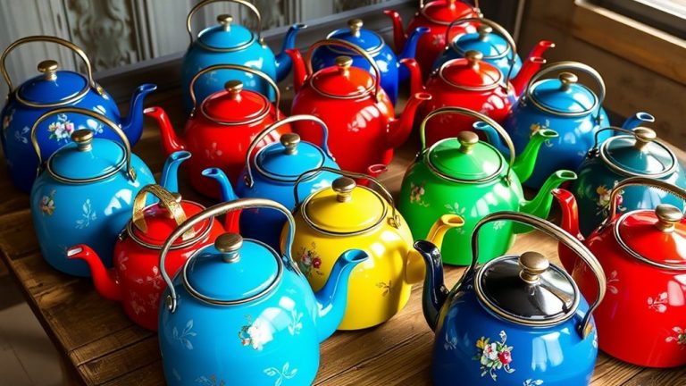top enamel tea kettles