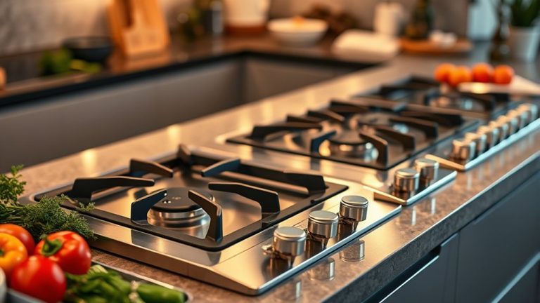 top four burner stoves