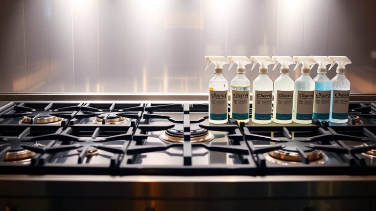 top gas stove cleaners