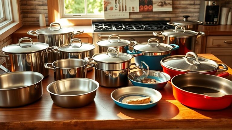 top gas stove cookware