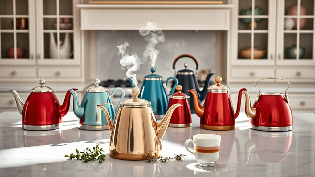 top gas stove kettles