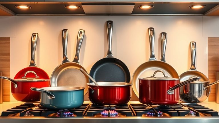 top gas stove pans