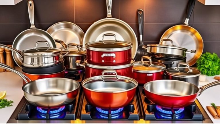 top gas stove pans