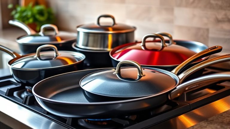 top gas stove pans