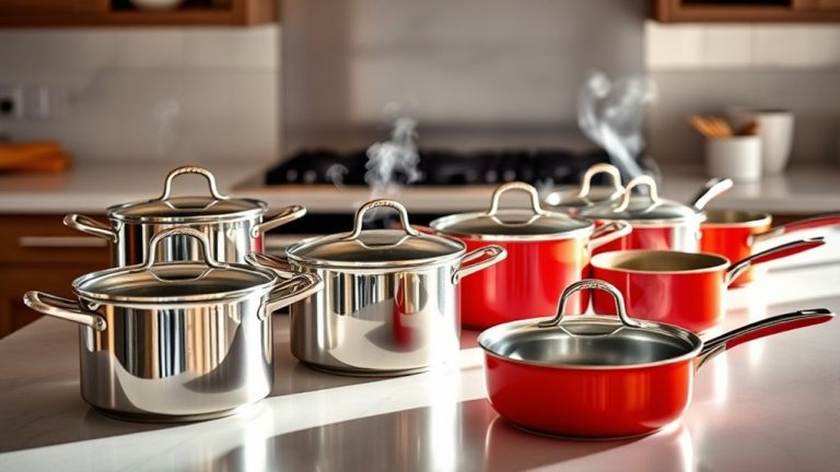 top gas stove pots