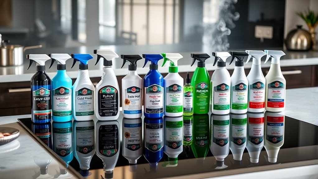 top glass stove cleaners