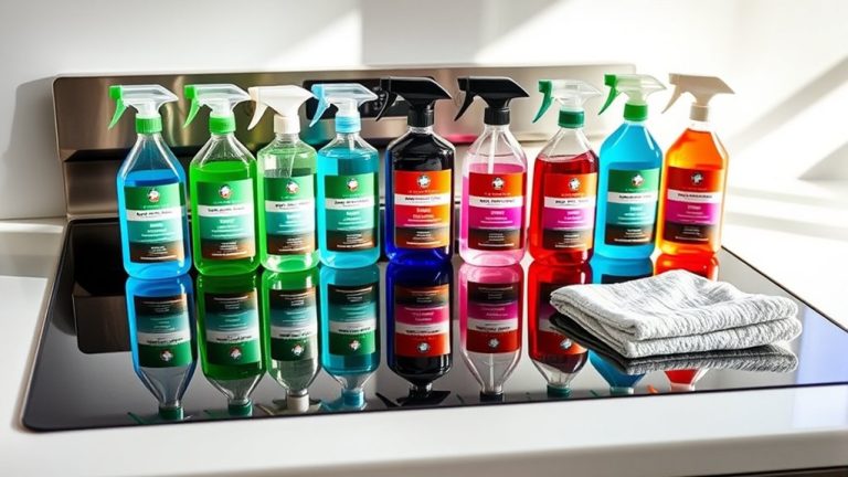 top glass stove cleaners