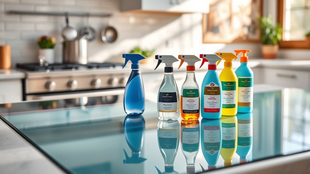 top glass stove cleaners