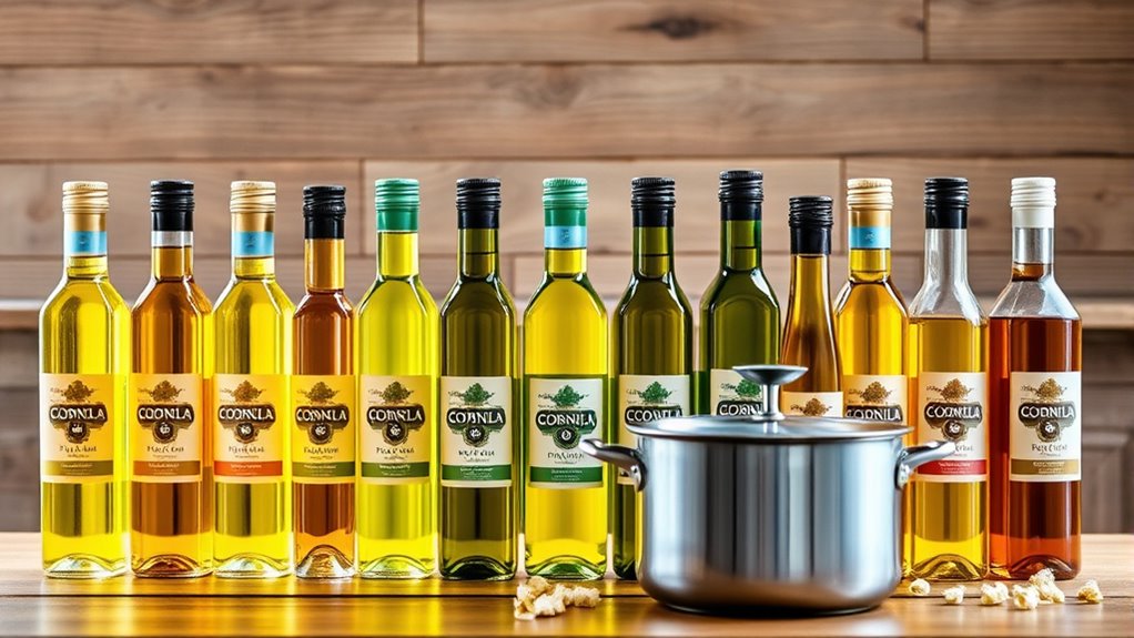 top oils for popcorn