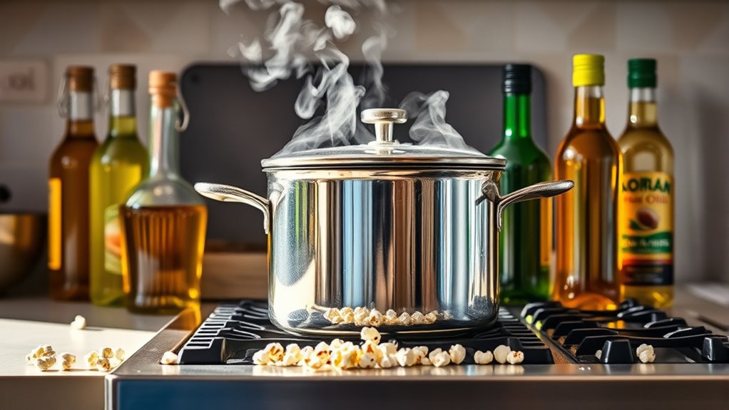 top oils for popcorn