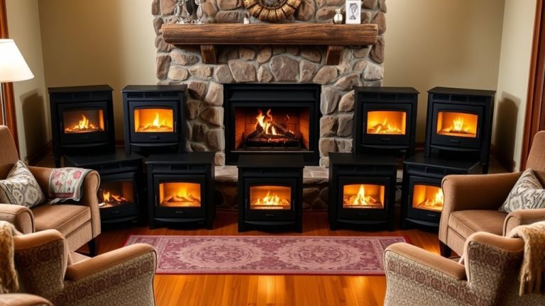 top pellet stove inserts