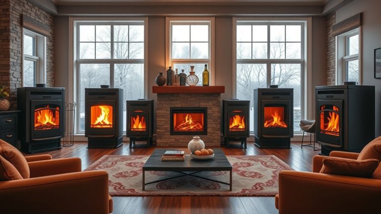 top pellet stove inserts