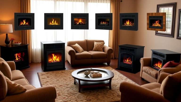 top pellet stove inserts